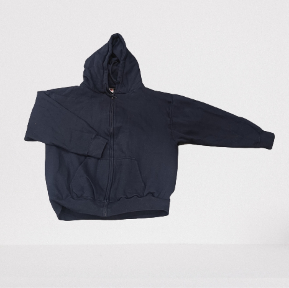 NRA NAVY ZIP UP HOODIE Sz:XL